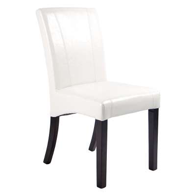 White Contracted Style Dining Chair Wood Legs Banquet Chair Good Quality Living Room Chair