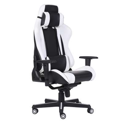 Large Size PU Leather Adjustable Computer Gaming Chair Black PC Gamer Chair